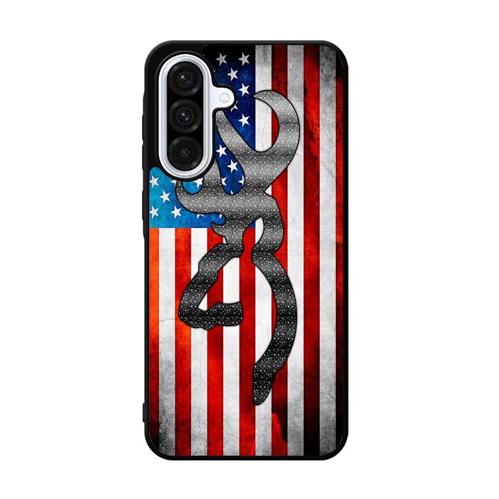 Camo American Flag 1st Samsung Galaxy A36 Case FE3437