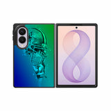 Cowboys helmet falling Samsung Galaxy Z Fold 8 Case BC0478