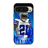 Ezekiel Elliott Dallas Cowboys Case Google Pixel 9 Pro XL BC0486