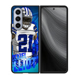 Ezekiel Elliott Dallas Cowboys Case Samsung Galaxy z Fold 5 5G BC0486