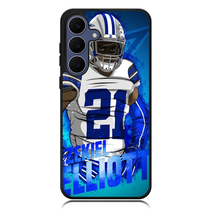 Ezekiel Elliott Dallas Cowboys Samsung Galaxy S25 FE Case BC0486