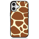 Giraffe Pattern Case iPhone 16 BC0493