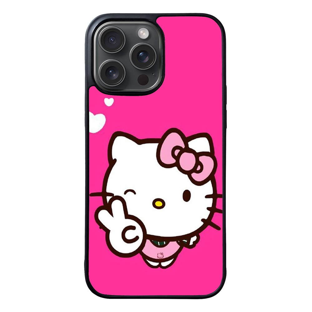 Hello Kitty Girl Case iPhone 15 Pro BC0496