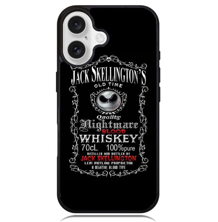 Jack Skellington Blood Whiskey Case iPhone 16 BC0507