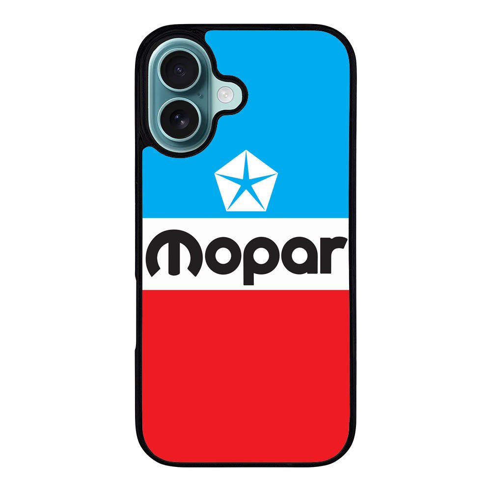 Mopar Black Logo Case iPhone 16 Plus BC0513