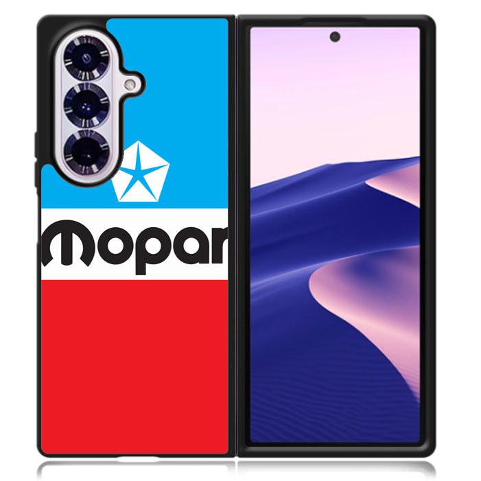 Mopar Black Logo Samsung Galaxy Z Fold 7 5G Case BC0513