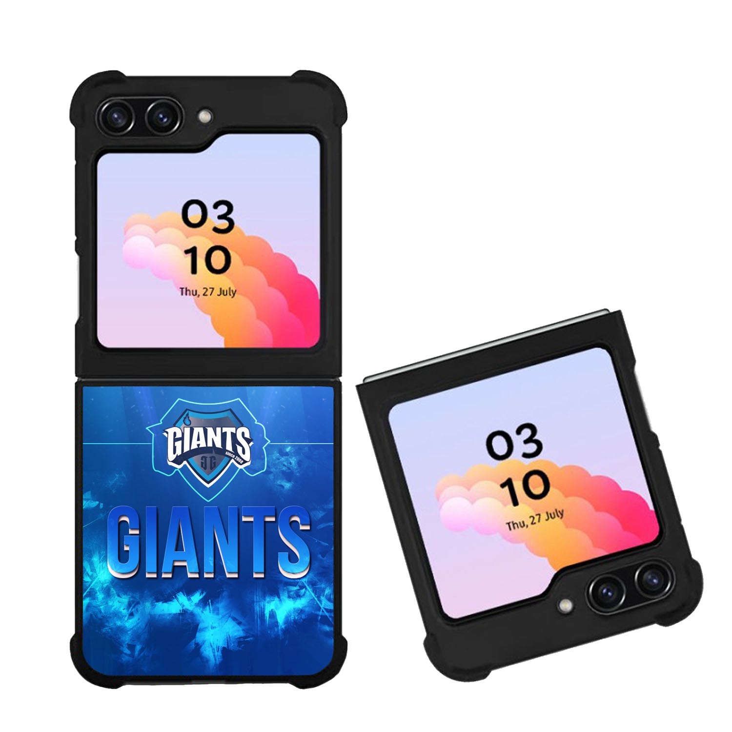 New York Giants Wallpaper Case Samsung Galaxy Z Flip 5 5G BC0514