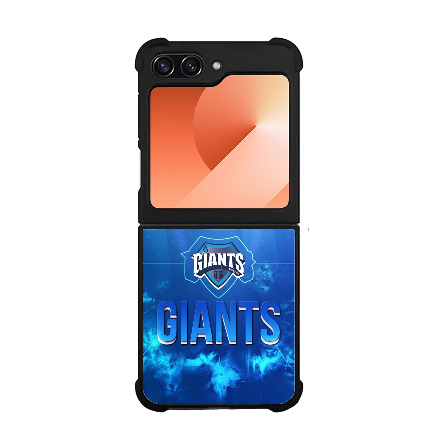 New York Giants Wallpaper Case Samsung Galaxy Z Flip 6 5G BC0514
