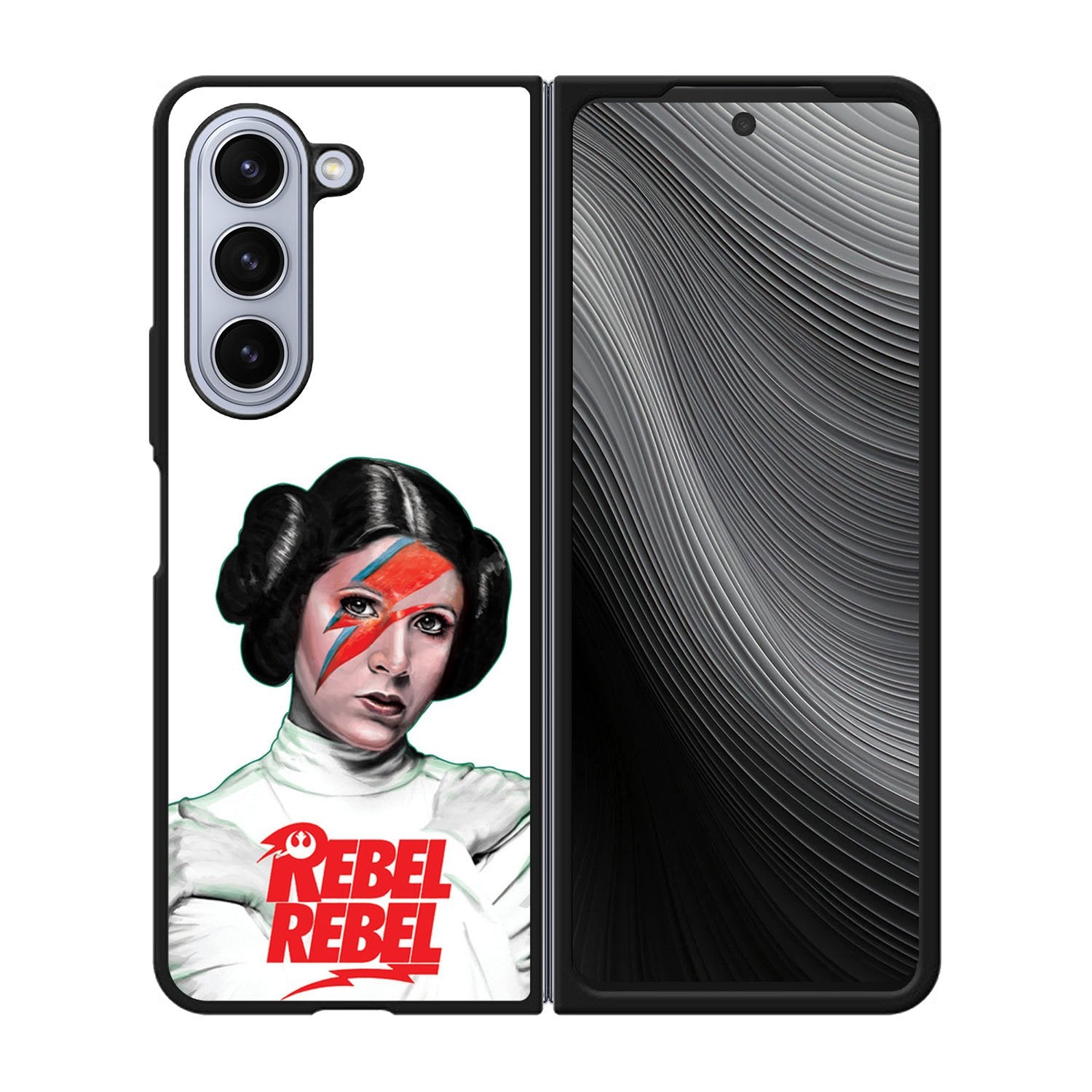 Rebel Rebel Princess Leia Case Samsung Galaxy z Fold 5 5G BC0519