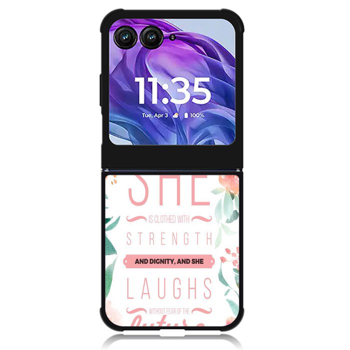 Biblical Proverb Motorola Moto Razr 2024 , Moto Razr 50 Case