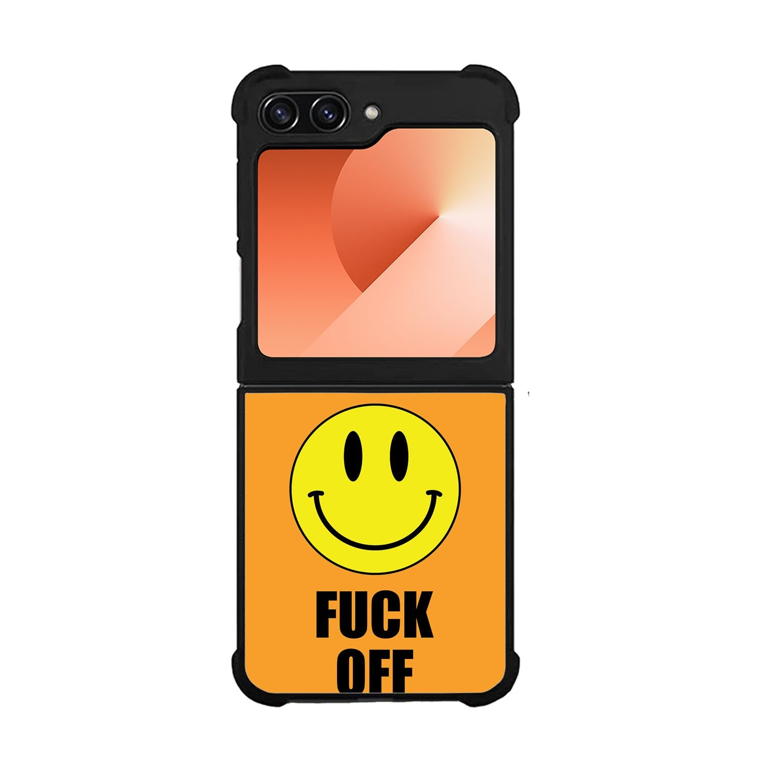 Fuck Off Smiley Case Samsung Galaxy Z Flip 6 5G BC0489