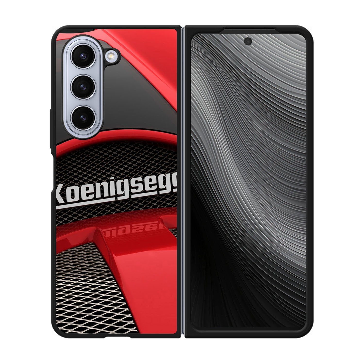 koenigsegg emblem Case Samsung Galaxy z Fold 5 5G BC0499