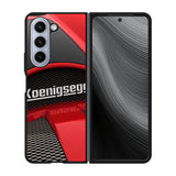 koenigsegg emblem Case Samsung Galaxy z Fold 5 5G BC0499