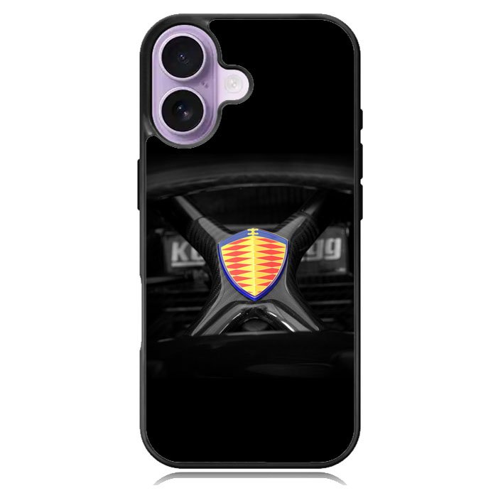 Koenigsegg Logo iPhone 17 Case BC0500
