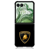 Lamborghini Logo X5730 Motorola Moto Razr+ Plus 2024/2025 Case, Motorola Razr 50 Ultra/50s Ultra Case