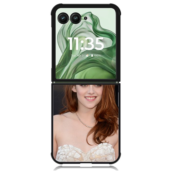 Kristen Stewart X0114 Motorola Moto Razr+ Plus 2024/2025 Case, Motorola Razr 50 Ultra/50s Ultra Case
