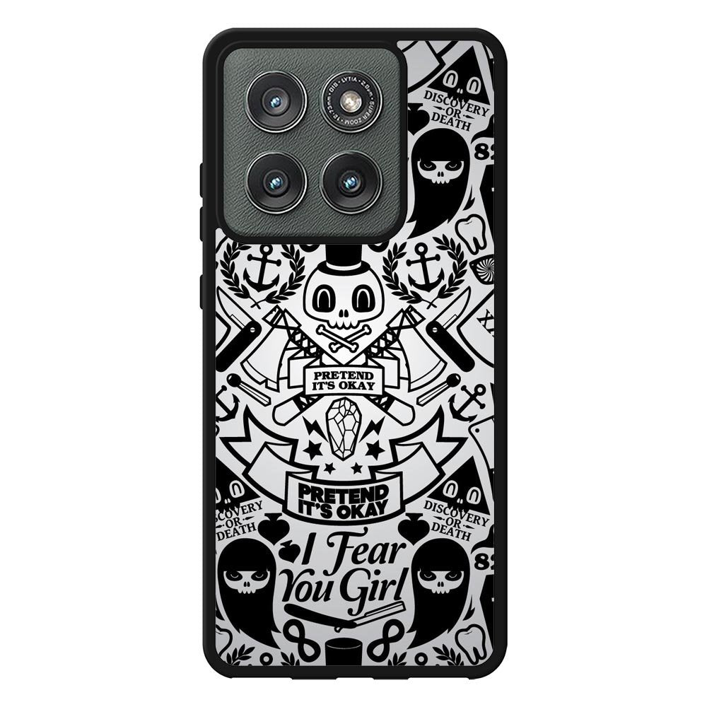 Pretend Its Okay Case Motorola Moto Edge 2025 BC0502