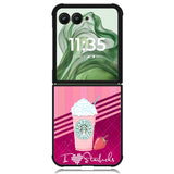 Starbucks Tumblr X5721 Motorola Moto Razr+ Plus 2024/2025 Case, Motorola Razr 50 Ultra/50s Ultra Case