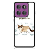 Anatomy Of A Grumpy Kitty X5744 Motorola Moto Edge 2025 | Moto Edge 60 Fusion | Moto Edge 60 Pro Case