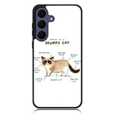 Anatomy Of A Grumpy Kitty X5744 Samsung Galaxy S25 FE Case