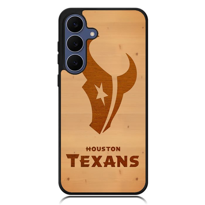 houston texans wood X5738 Samsung Galaxy S25 FE Case