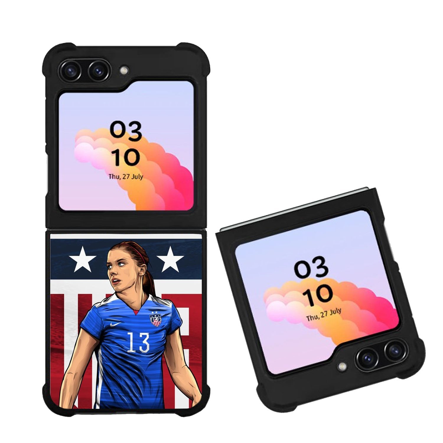 Alex Morgan Soccer Case Samsung Galaxy Z Flip 5 5G BC0526