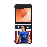 Alex Morgan Soccer Case Samsung Galaxy Z Flip 6 5G BC0526