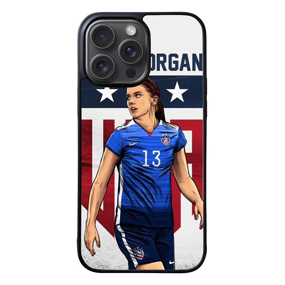 Alex Morgan Soccer Case iPhone 15 Pro Max BC0526