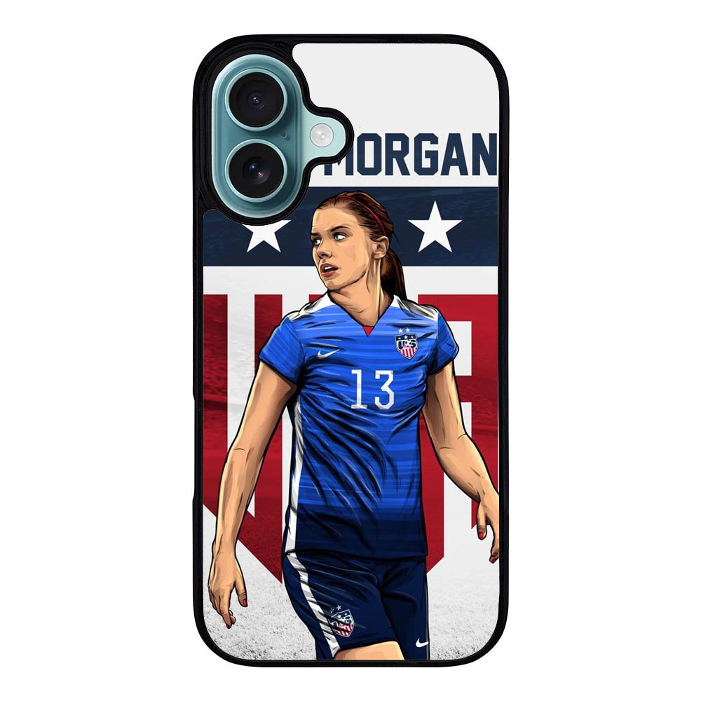 Alex Morgan Soccer Case iPhone 16 Plus BC0526