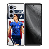 Alex Morgan Soccer Case Samsung Galaxy z Fold 5 5G BC0526