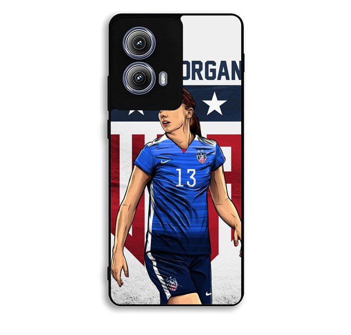 Alex Morgan Soccer Motorola Moto Edge 2024 Case BC0526