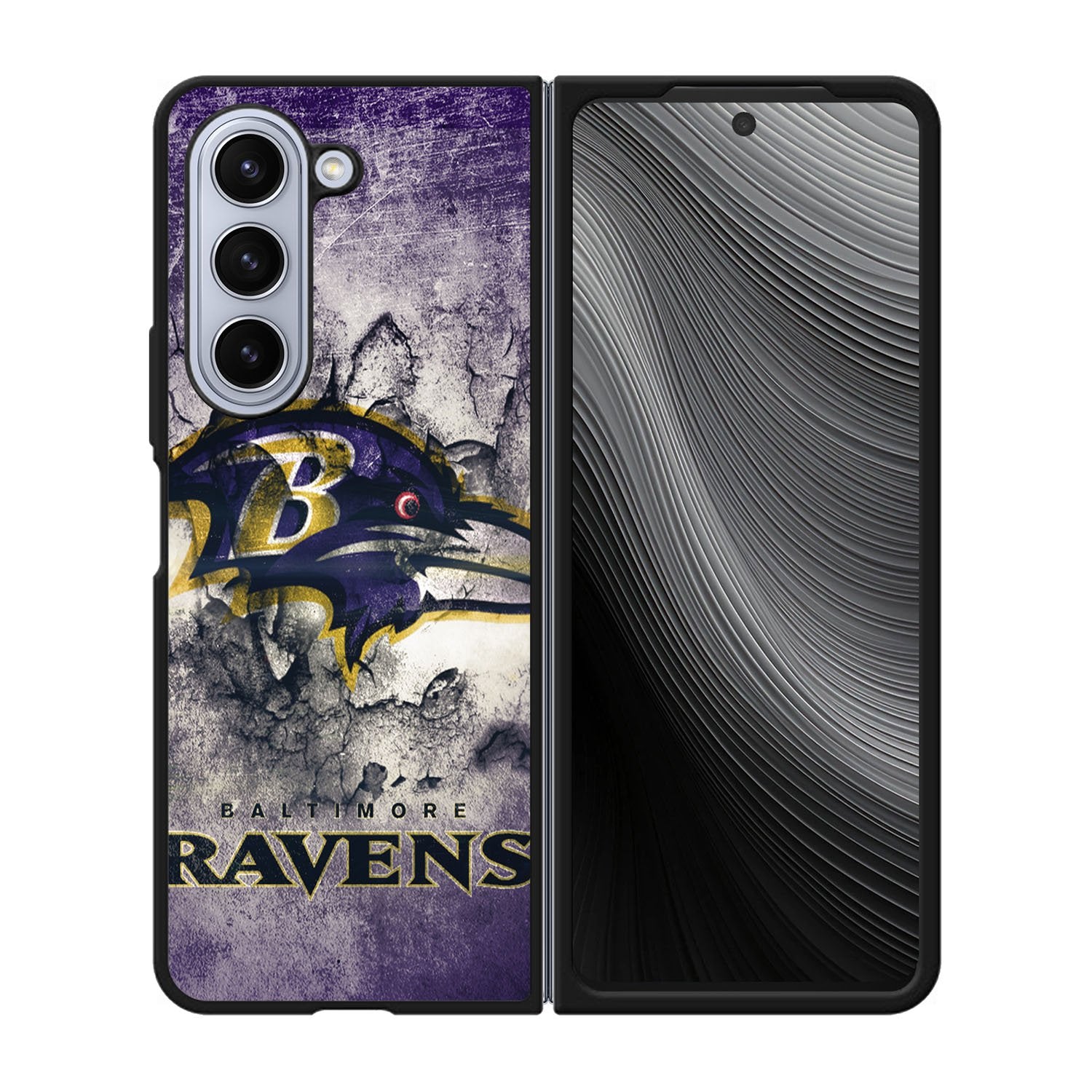 Baltimore Ravens Case Samsung Galaxy z Fold 5 5G BC0528
