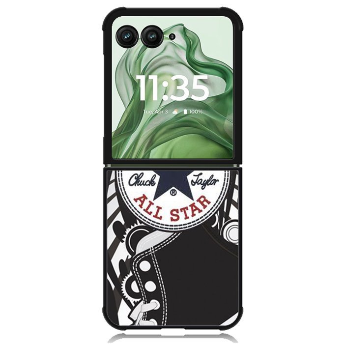 Converse All Star X5845 Motorola Moto Razr+ Plus 2024/2025 Case, Motorola Razr 50 Ultra/50s Ultra Case