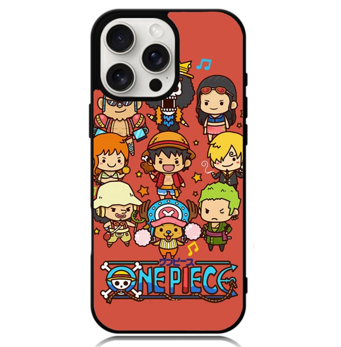 Cute One Piece Cartoon Case iPhone 16 Pro Max BC0533