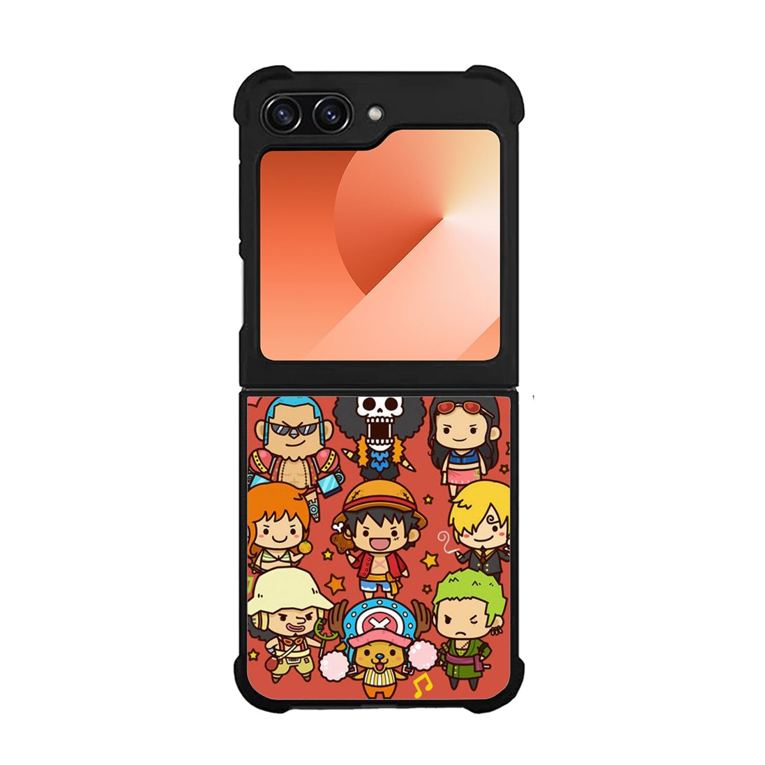 Cute One Piece Cartoon Case Samsung Galaxy Z Flip 6 5G BC0533