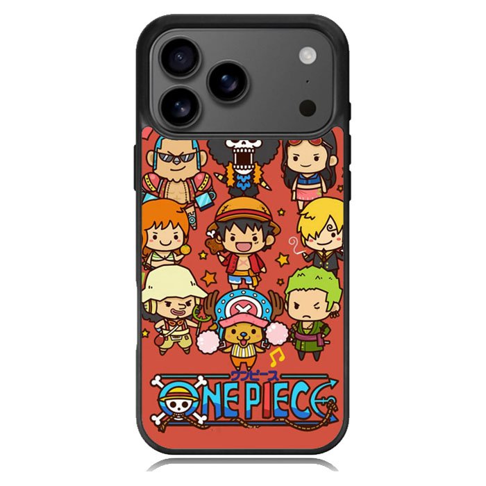 Cute One Piece Cartoon iPhone 17 Pro Max Case BC0533