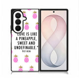 Pineapple Samsung Galaxy Z Fold 8 Ultra Case BC0545