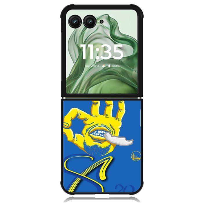 Stephen Curry Three Hand X5851 Motorola Moto Razr+ Plus 2024/2025 Case, Motorola Razr 50 Ultra/50s Ultra Case