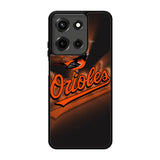 Baltimore Orioles Team Logo Motorola Moto G 5G 2025 Case BC0584
