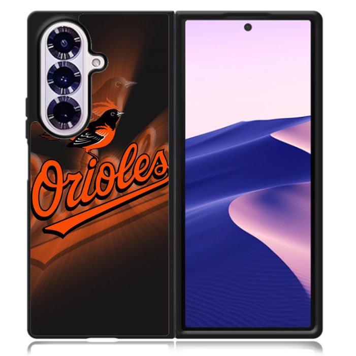 Baltimore Orioles Team Logo Samsung Galaxy Z Fold 7 5G Case BC0584