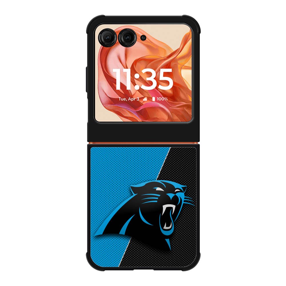 Carolina Panthers Motorola Moto Razr 2025/2024 , Moto Razr 60/50 Case BC0590