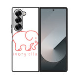 Ivory Ella Case Samsung Galaxy Z Fold 6 5G BC0537
