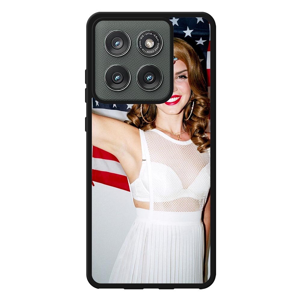 Lana Del Rey American Flag Case Motorola Moto Edge 2025 BC0539