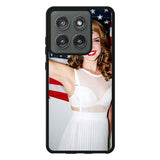 Lana Del Rey American Flag Case Motorola Moto Edge 2025 BC0539