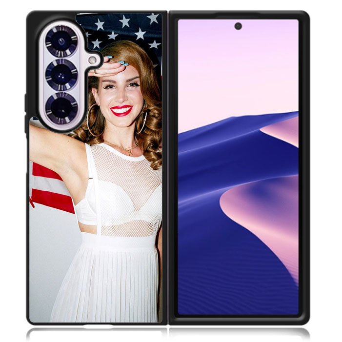 Lana Del Rey American Flag Samsung Galaxy Z Fold 7 5G Case BC0539