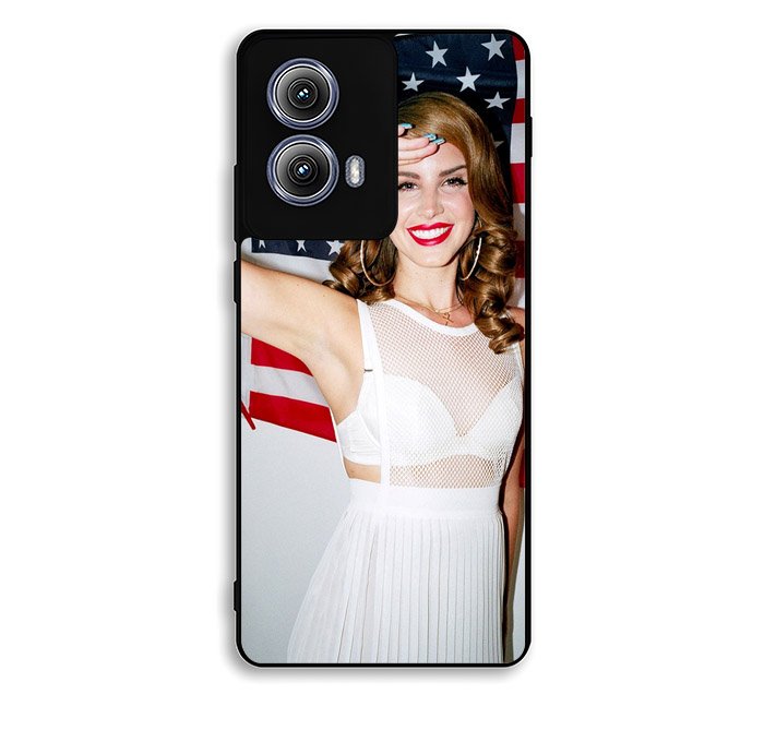 Lana Del Rey American Flag Motorola Moto Edge 2024 Case BC0539