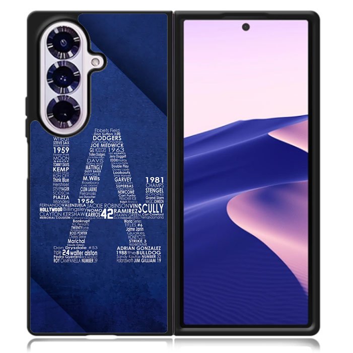 Los Angeles Dodgers LA Samsung Galaxy Z Fold 7 5G Case BC0541