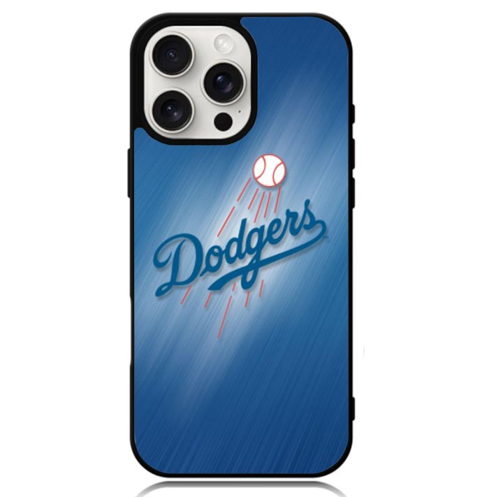 Los Angeles Dodgers Logo Case iPhone 16 Pro BC0603