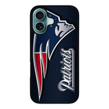 New England Patriots Logo Case iPhone 16 Plus BC0606