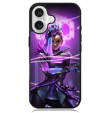 Overwatch Sombra Purple Case iPhone 16 BC0542